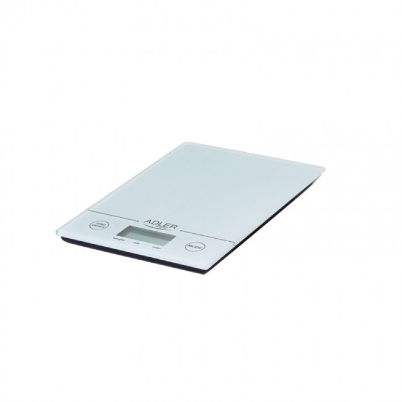 ADLER AD-3138W Ψηφιακή ζυγαριά κουζίνας έως 5kg White ADLER AD-3138W Ψηφιακή ζυγαριά κουζίνας έως 5kg White